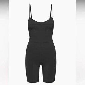 Aritzia Wilfred Free Bustier Wherever Romper Black Size Small